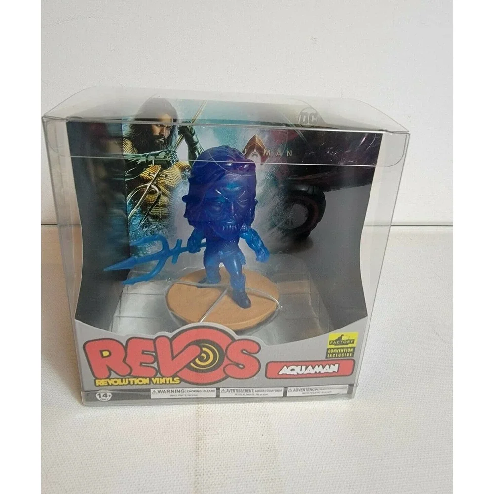 SDCC Exclusive Aquaman Vinyl‎ Figure Factory Entertainment Revos Jason Mamoa New